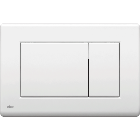 Rezervoare wc - Clapeta de actionare basic pentru rezervor incastrat alcaplast, alb-lucios - m270