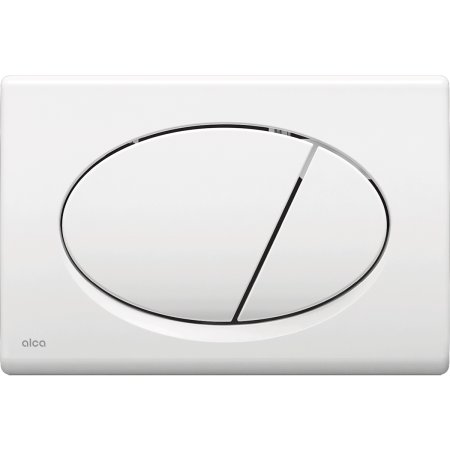 Rezervoare wc - Clapeta de actionare basic pentru rezervor incastrat alcaplast, alb-lucios - m70