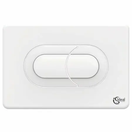 Clapeta de actionare dubla comanda Ideal Standard Solea P1 alb actionare pneumatica [1]