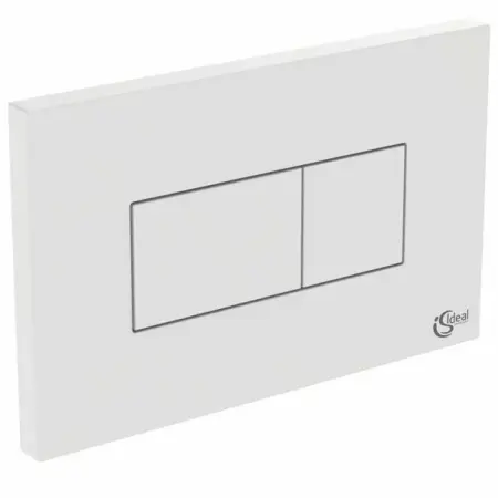 Rezervoare wc - Clapeta de actionare dubla comanda Ideal Standard Solea P2 alb actionare pneumatica
