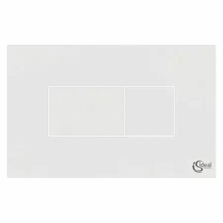 Clapeta de actionare dubla comanda Ideal Standard Solea P2 alb actionare pneumatica [1]