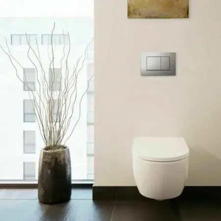 Clapeta de actionare Geberit Delta30 crom lucios [1]