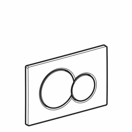 Clapeta de actionare Geberit Sigma01 crom mat [1]