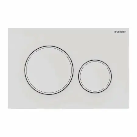 Rezervoare wc - Clapeta de actionare Geberit Sigma20 alb mat