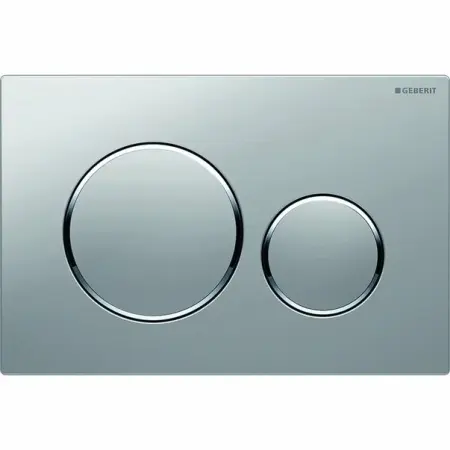 Rezervoare wc - Clapeta de actionare Geberit Sigma20 crom mat / crom lucios EasyToClean