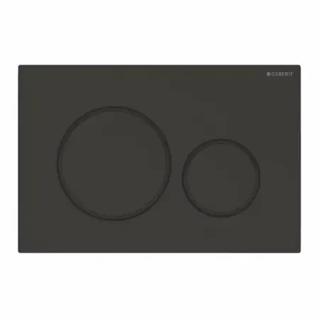 Rezervoare wc - Clapeta de actionare Geberit Sigma20 negru mat