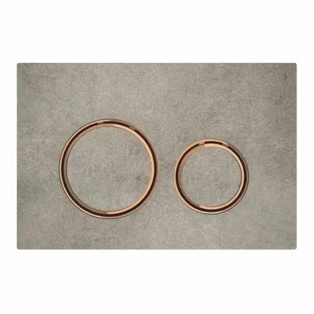 Rezervoare wc - Clapeta de actionare Geberit Sigma21 aspect beton/inel rose gold