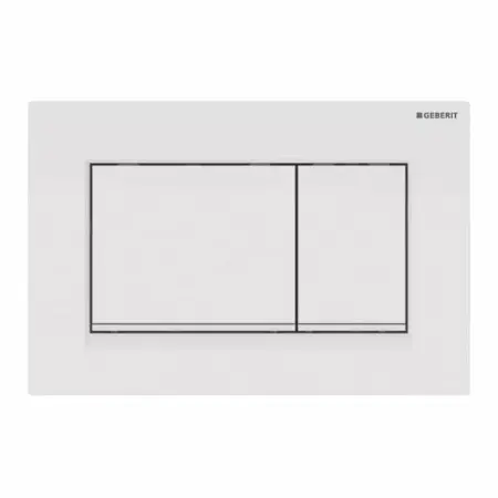 Clapete de actionare - Clapeta de actionare Geberit Sigma30 alb 2 butoane