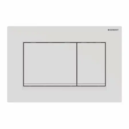 Clapete de actionare - Clapeta de actionare Geberit Sigma30 alb mat lacuit