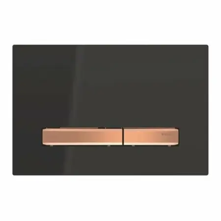 Clapete de actionare - Clapeta de actionare Geberit Sigma50 negru/butoane rose gold