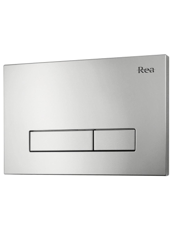 Clapeta rezervor incastrat Rea HD K011A-Q Slim 024N gri satin 245x160x35 mm [6]