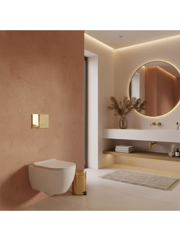 Clapeta pentru rezervor incastrat Rea HD K011A-Q auriu [5]