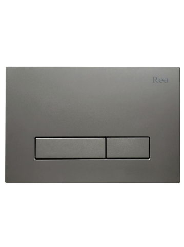Clapete de actionare - Clapeta rezervor incastrat Rea HD K011A-Q Slim 024N titan mat 245x160x35 mm