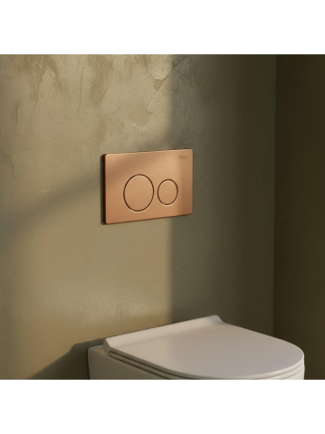 Clapeta pentru rezervor incastrat Rea I K011A-Q cupru periat [1]