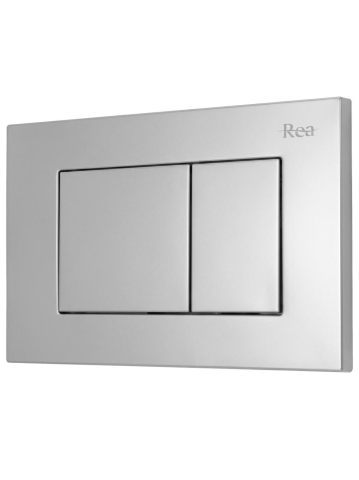 Clapeta rezervor incastrat Rea Tip J K011A-Q Slim 024N argintiu satinat 245x165x40 mm [6]