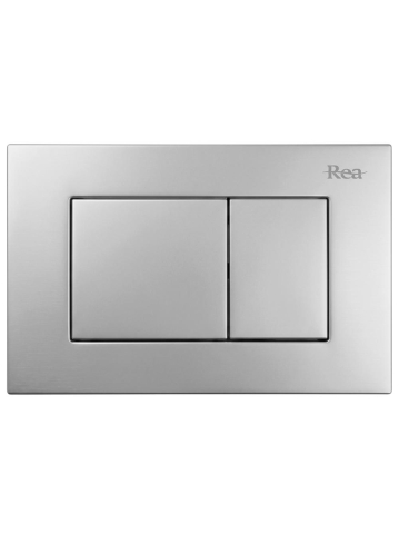 Clapete de actionare - Clapeta rezervor incastrat Rea Tip J K011A-Q Slim 024N argintiu satinat 245x165x40 mm