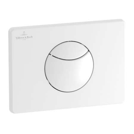 Rezervoare wc - Clapeta Villeroy & Boch, ViConnect, actionare dubla, 20 x 14 x 5 cm, alb