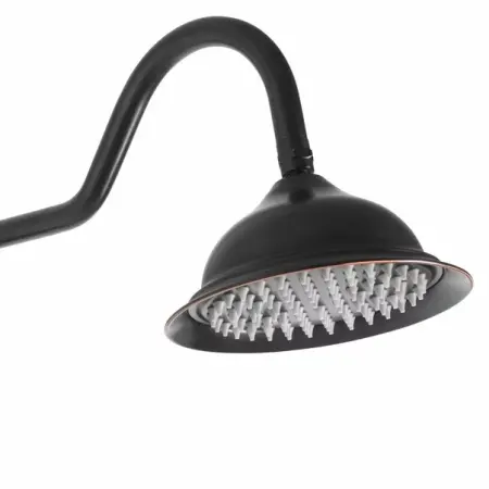 Coloana de dus cu baterie dubla comanda negru Rea Bergamo [6]