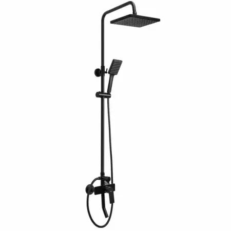 Coloana de dus cu baterie monocomanda negru Rea Maximus [2]