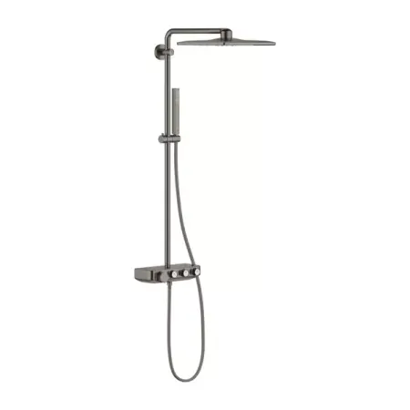 Coloane de dus - Coloana de dus cu baterie termostatata antracit periat Grohe Euphoria SmartControl 310 Cube Duo