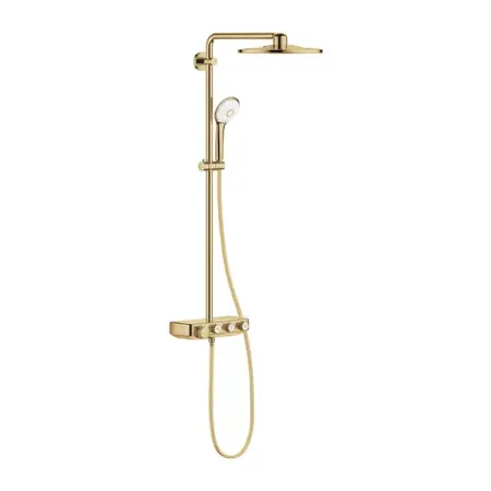 Coloane de dus - Coloana de dus cu baterie termostatata auriu Grohe Euphoria SmartControl 310 Duo
