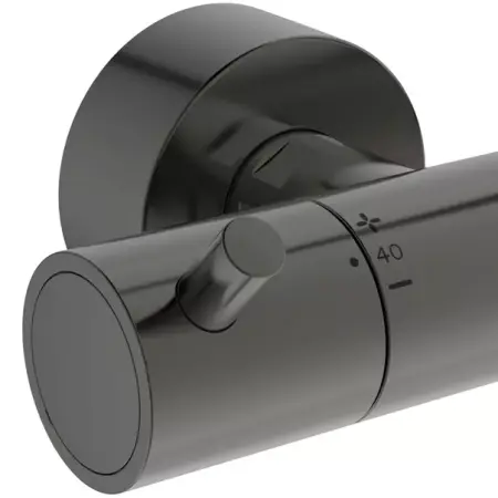 Coloana de dus cu baterie termostatata gri magnetic mat Ideal Standard Ceratherm T125 [10]
