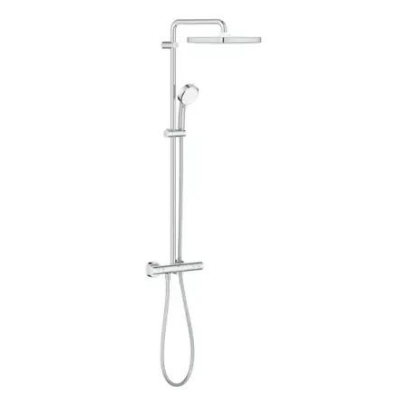 Coloane de dus - Coloana de dus cu baterie termostatata Grohe Tempesta Cosmopolitan 250 Cube