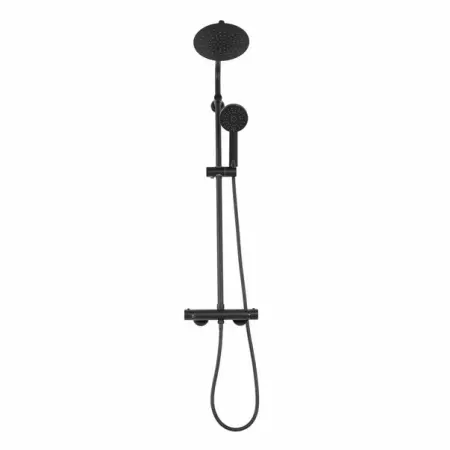 Coloana de dus cu baterie termostatata Rea Bliss negru mat [10]