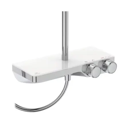 Coloana de dus cu baterie termostatata si etajera sticla Ideal Standard Ceratherm S200 [7]