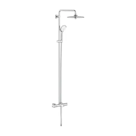 Coloane de dus - Coloana de dus cu baterie termostatata si pipa cada Grohe Euphoria New 260