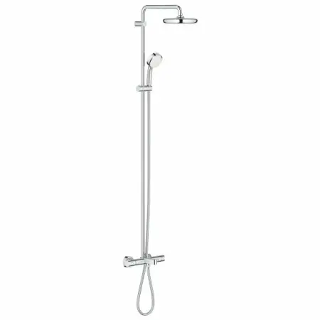 Coloane de dus - Coloana de dus cu baterie termostatata si pipa cada Grohe Tempesta Cosmopolitan 210