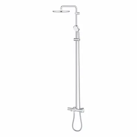 Coloana de dus cu baterie termostatata si pipa cada Grohe Tempesta Cosmopolitan 250 [2]