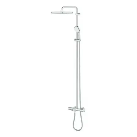 Coloana de dus cu baterie termostatata si pipa cada Grohe Tempesta Cosmopolitan 250 Cube [2]