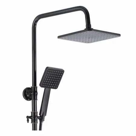 Coloana de dus cu pipa cada Rea Blade Old negru mat [4]