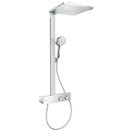 Coloane de dus - Coloana de dus cu termostat Hansgrohe, Raindance E300, crom