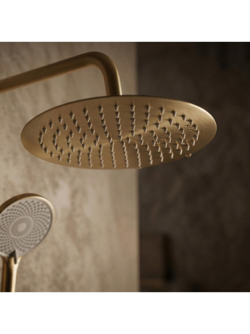 Coloana de dus cu termostat Rea Lungo auriu periat [3]