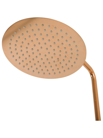 Coloana de dus cu termostat REA Lungo finisaj cupru montaj suprafata 820-1170 mm [6]