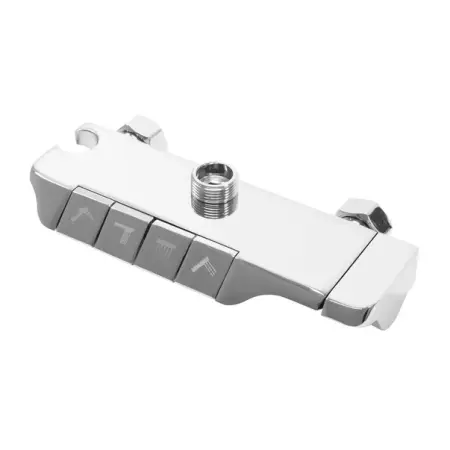 Coloana de dus cu termostat Rea Max crom lucios plus dus igienic [4]