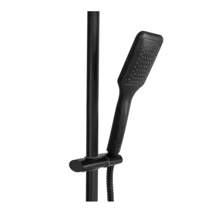 Coloana de dus cu termostat Rea Tom palarie 1 functie negru mat [3]