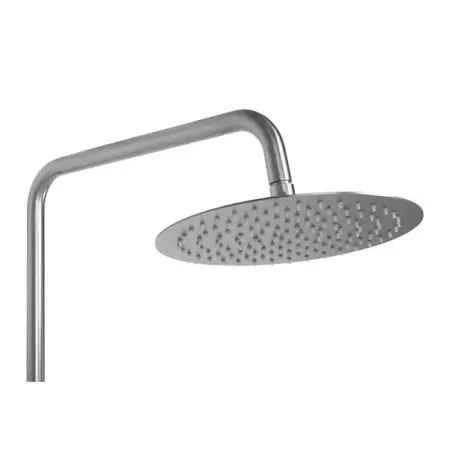 Coloana de dus cu termostat Rea Vincent palarie 1 functie nichel periat [5]