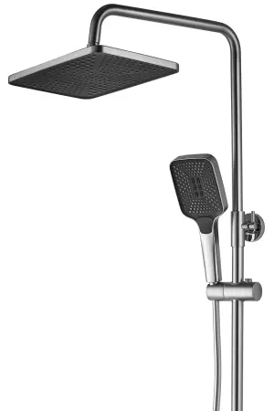 Coloana de dus cu termostat Rob Nichel Inox Periat, Rea [6]