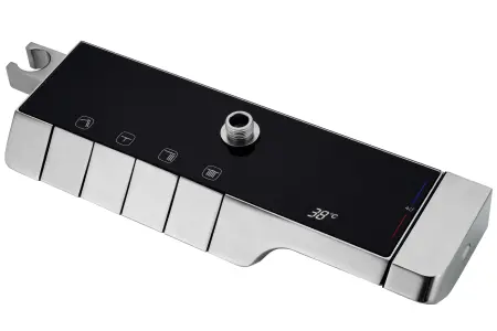 Coloana de dus cu termostat Rob Nichel Inox Periat, Rea [2]