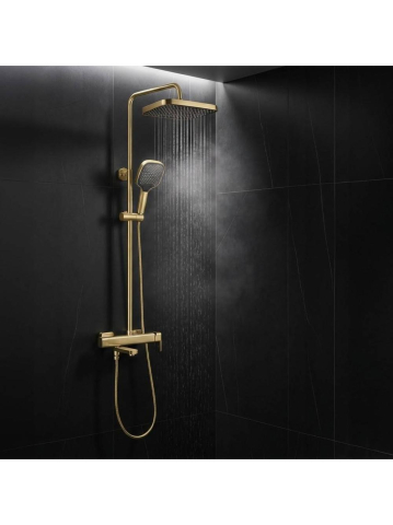 Coloana de dus dus Rea Arlo auriu periat [5]