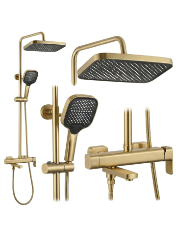 Sisteme de dus - Coloana de dus dus Rea Arlo auriu periat