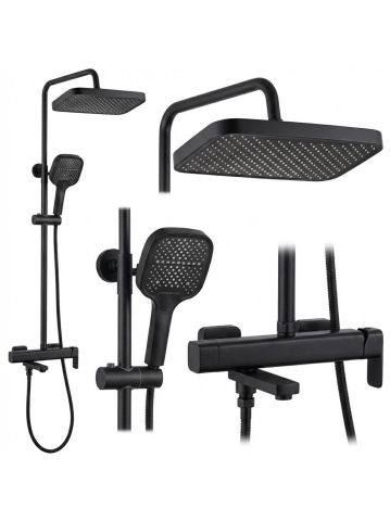 Coloane de dus - Coloana de dus dus Rea Arlo negru