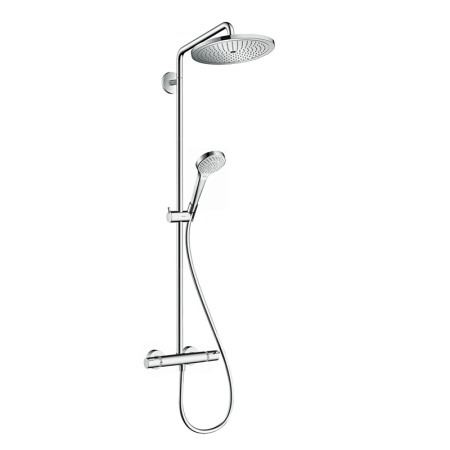 Coloane de dus - Coloana de dus Hansgrohe, Croma Select S 280, cu baterie dus termostata, 1 jet, crom
