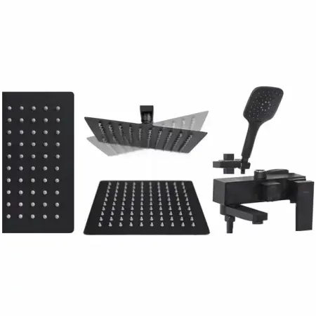 Coloana de dus negru mat Rea Fort [2]