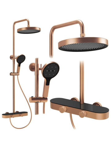 Sisteme de dus - Coloana de dus REA Creo cupru periat