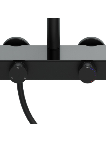 Coloana de dus REA Creo negru [5]