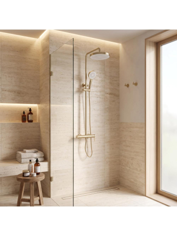 Set dus aparent Rea Grace auriu periat monocomanda reglare inaltime 855-1235 mm [3]